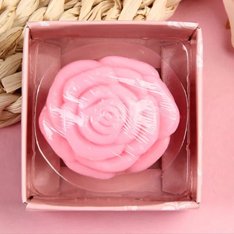 Mini Rose Handmade Soap Gifts – 10PCS for Guests, Bridesmaids & Party Souvenirs - Image 6