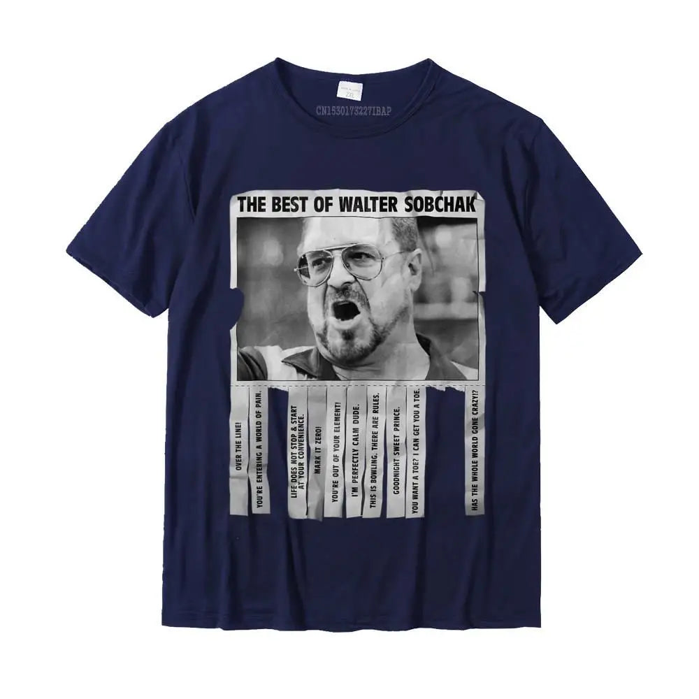 The Big Lebowski "Walter Sobchak Quotes" T-Shirt – Slim Fit Cotton Tee for Men - Image 5