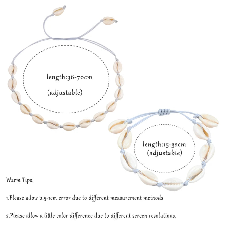 Bohemian Shell Cowrie Choker Necklace – Vintage Summer Beach Jewelry for Women & Girls - Image 6