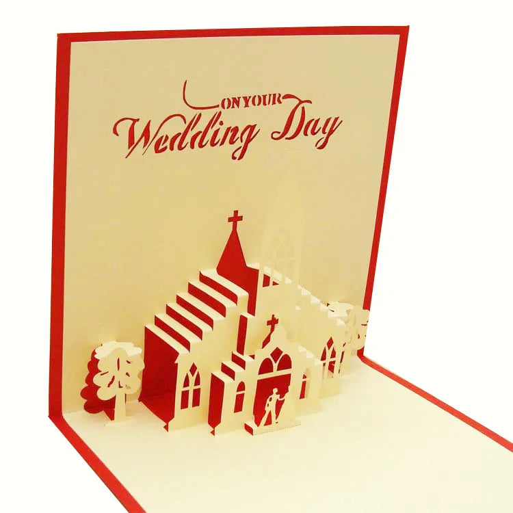 3D Pop-Up Love Card with Envelope – Handmade Greeting Card for Couples - Image 7