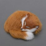 Pretty Little Cute Foxy Toy – Sleeping Fox Plush for Home Decor & Kids’ Gift