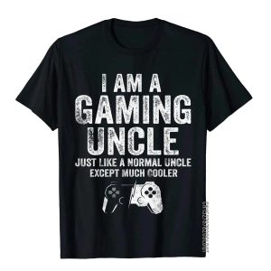 I Am a Gaming Uncle T-Shirt – Funny Gamer Gift Tee for Men