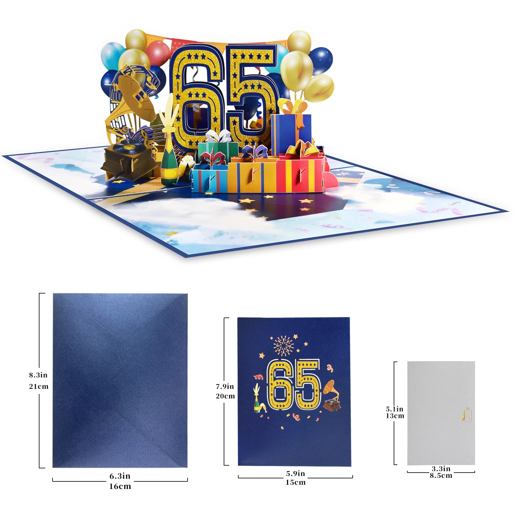 Anniversary & Birthday Pop-Up Number Card – 1st, 18th, 21st Celebration Greeting Card - Image 28