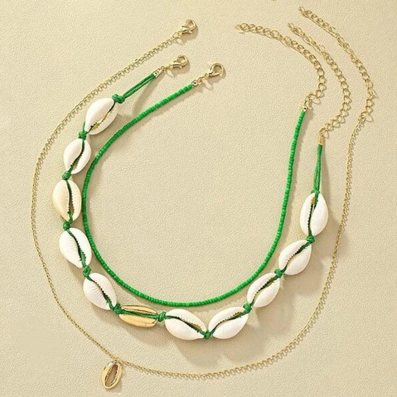 Boho Beach Shell Choker Necklace – Summer Fashion Jewelry for Women & Girls - Image 14