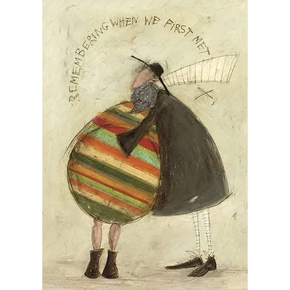 S-Sam Toft Art Prints – Nordic Modern Posters of Love & Loneliness - Image 19