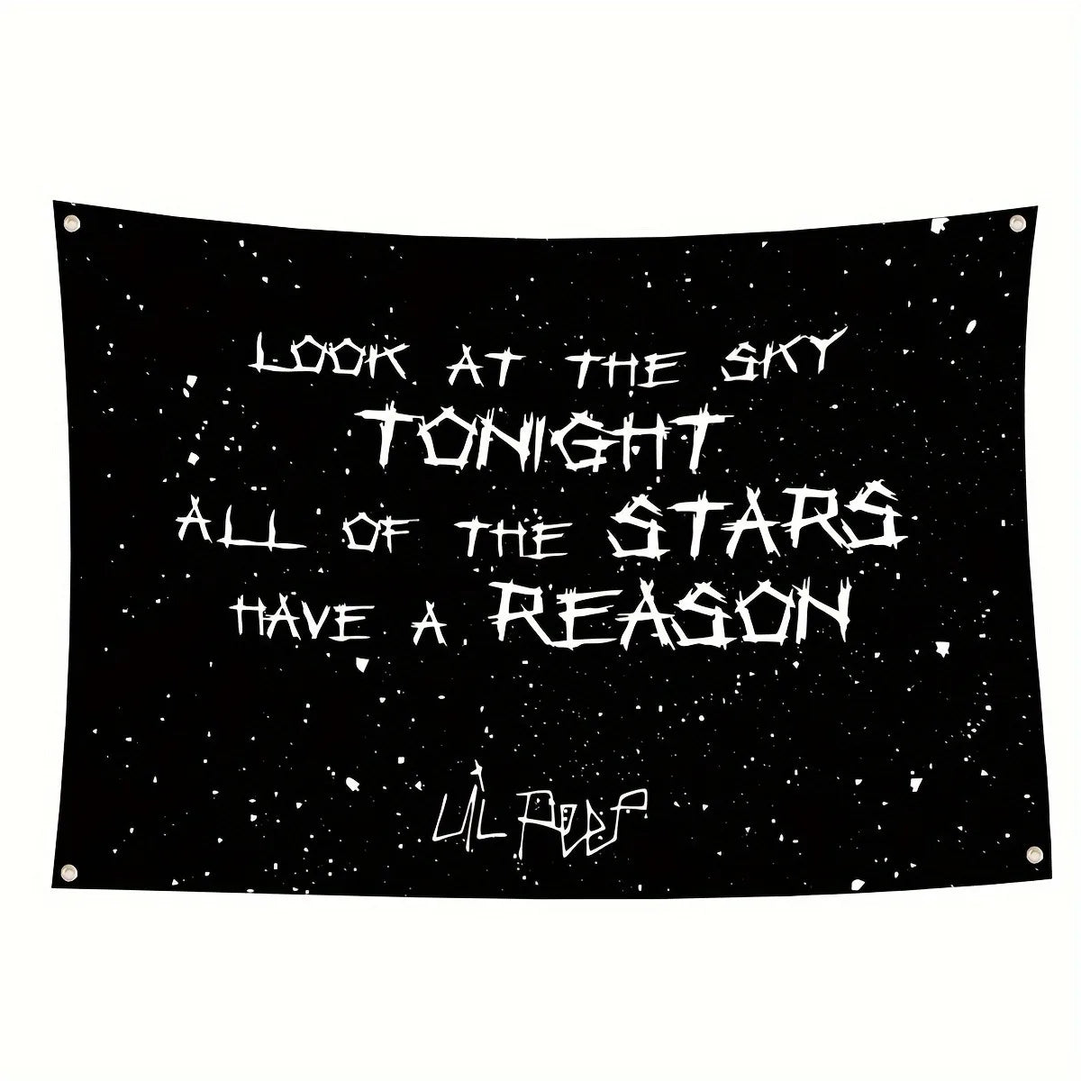 Lil Peep Rapper Tapestry – Artistic Wall Hanging Flag & Home Decor - Image 6