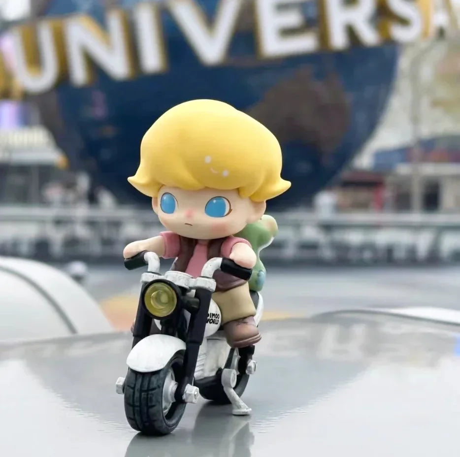 DIMOO Motorcycle Run Action Figure – Jurassic Dinosaur Theme Exclusive Collectible Toy - Image 6