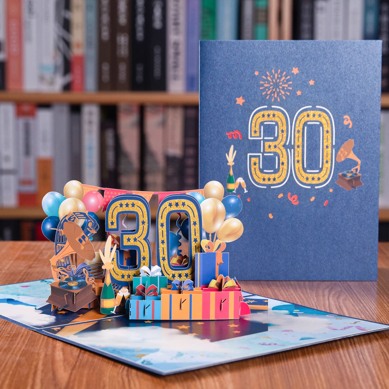Anniversary & Birthday Pop-Up Number Card – 1st, 18th, 21st Celebration Greeting Card - Image 2