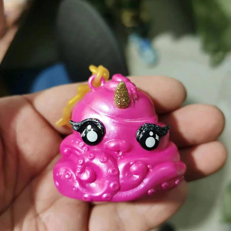 2Pcs Original Blind Mystery Bag – Unicorn PVC Slime Figure Keychain Pendant - Image 4