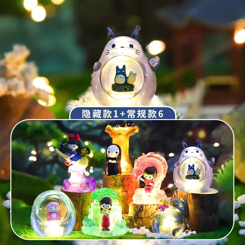 Hayao Miyazaki’s Elves Mysterious Blind Box – Trendy Glowing Desktop Ornaments - Image 6