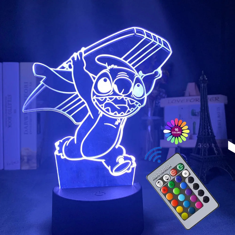 3D Illusion Stitch Night Light - Image 6