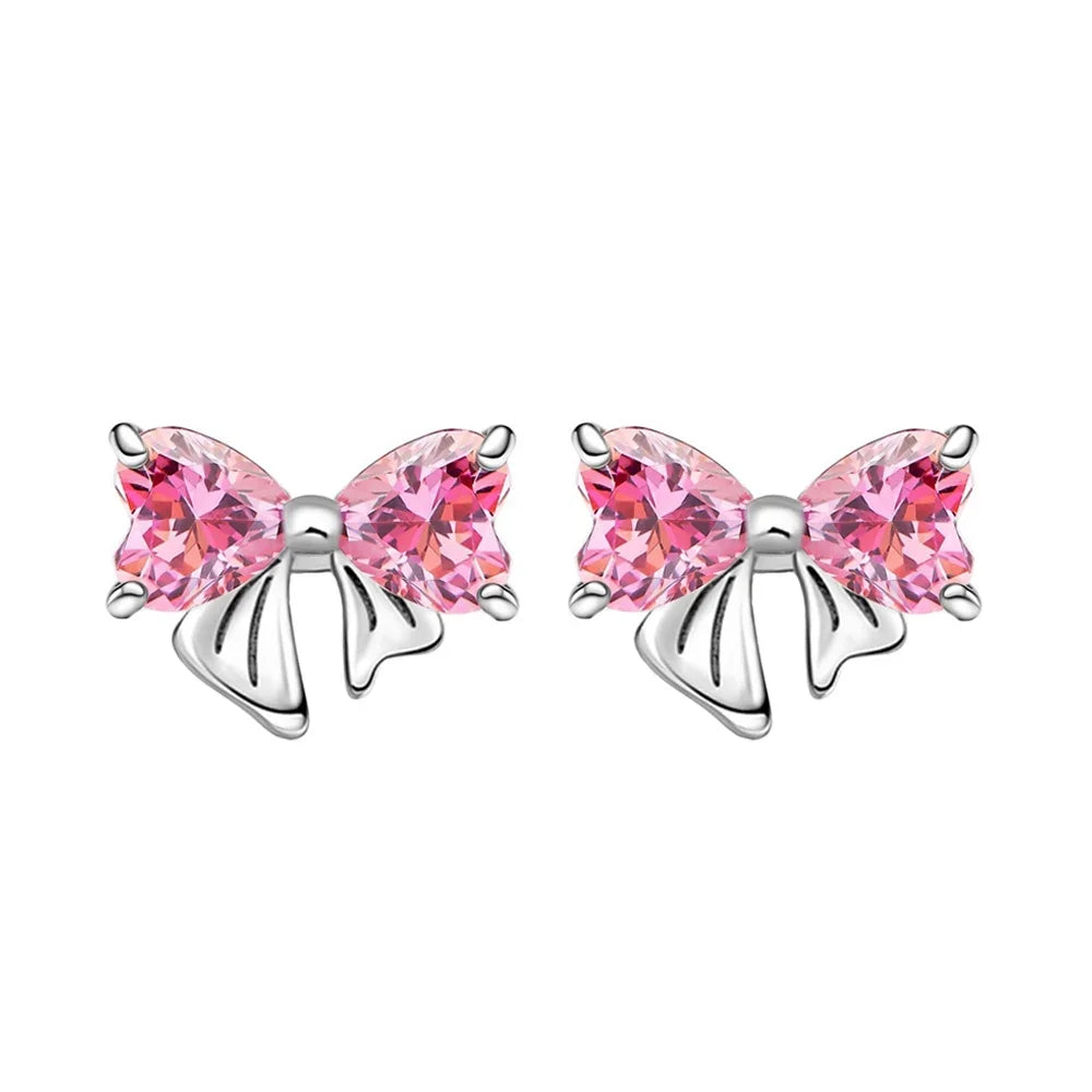 Luxury Original 925 Sterling Silver Chunky Hoop Earrings – Big Heart Circle Zircon Design - Image 33