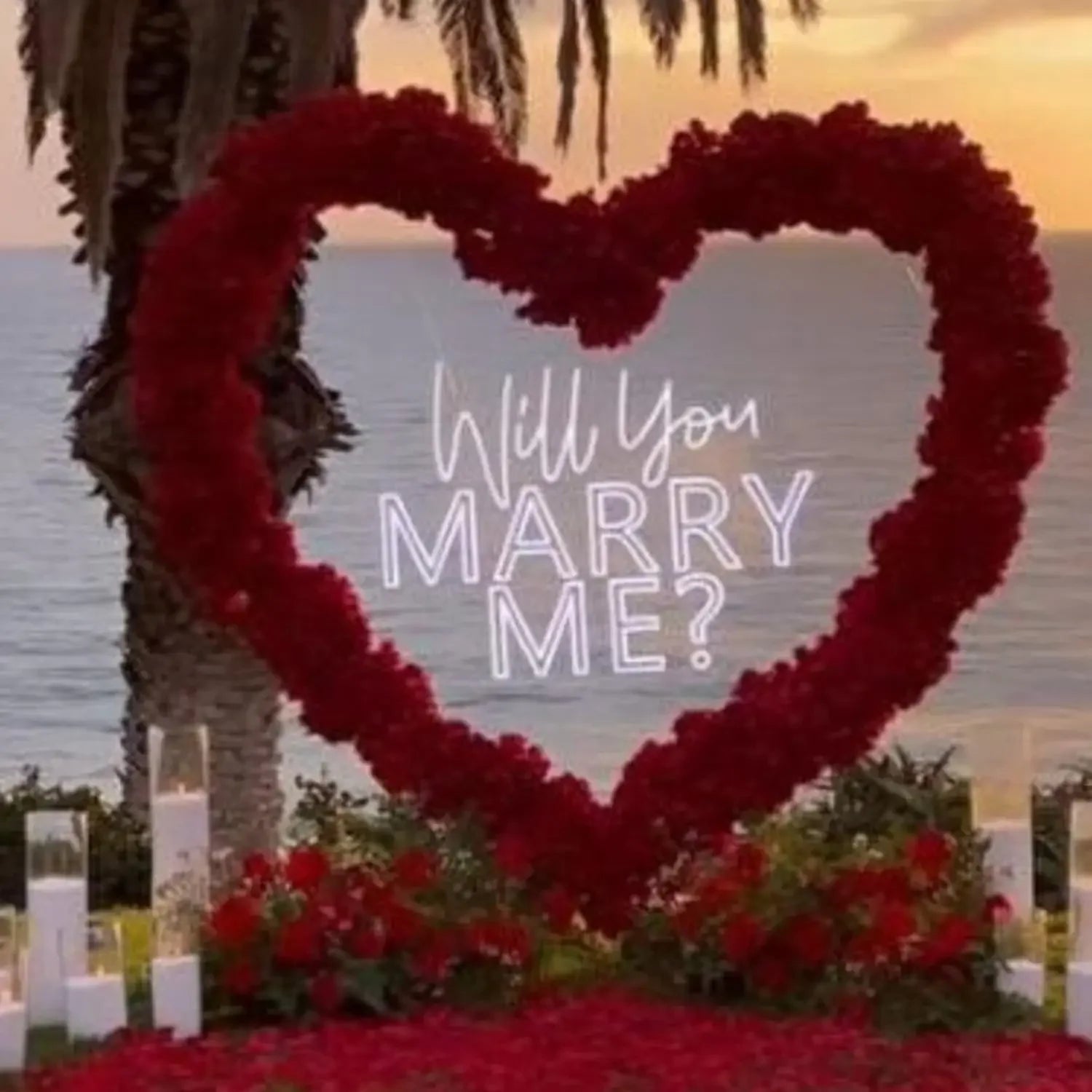 "Will You Marry Me?" LED Neon Sign – Custom Proposal & Anniversary Light for Couples - Image 5