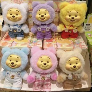 MINISO Winnie the Pooh Candy Series Blind Box – Genuine Kawaii Vinyl Plush Pendant Toy