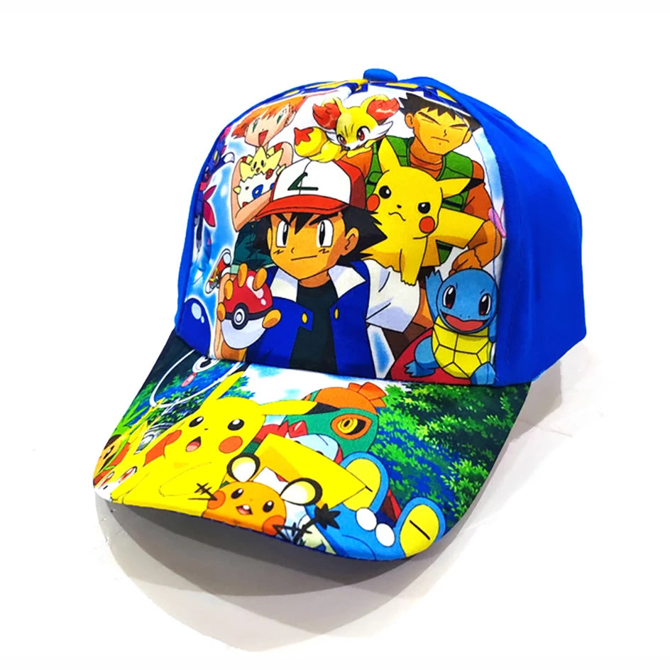 Pokémon Pikachu Baseball Cap – Cute Anime Sunhat for Kids, Outdoor Fun & Birthday Gifts - Image 2