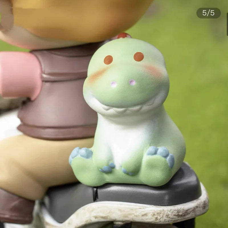DIMOO Motorcycle Run Action Figure – Jurassic Dinosaur Theme Exclusive Collectible Toy - Image 5