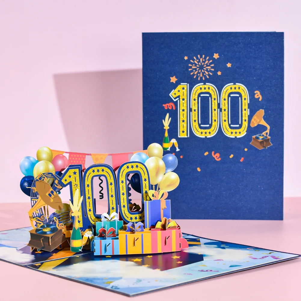 Anniversary & Birthday Pop-Up Number Card – 1st, 18th, 21st Celebration Greeting Card - Image 12