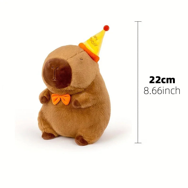 23cm Capybara Plush Toy – Cute Simulation Stuffed Animal for Kids & Gifts - Image 8