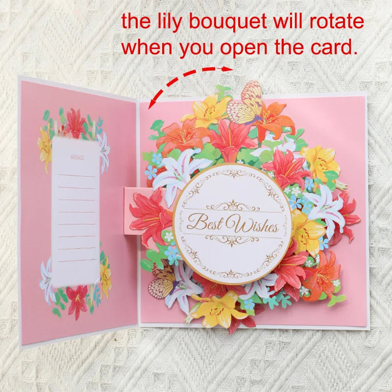 Hot 3D Creative Card – Valentine's Day, Wedding Invitation & Thank You Card - Image 19