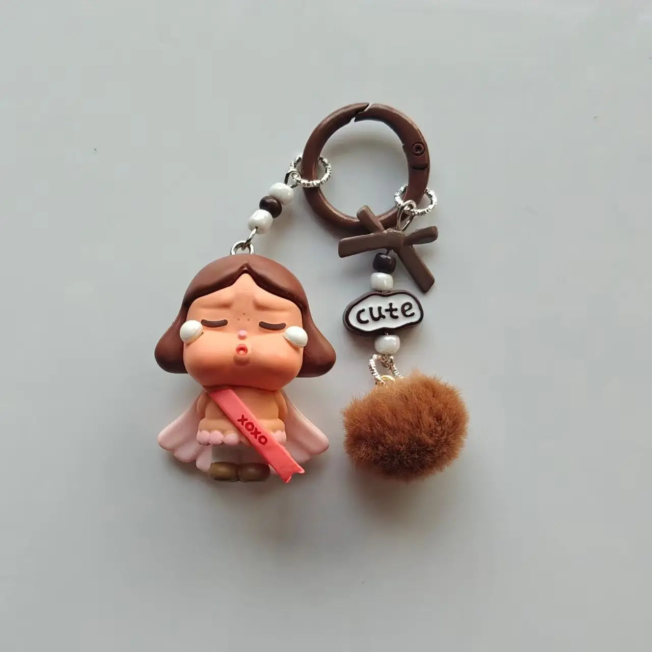 New Crybaby Kawaii Anime Keychain – Cute Cartoon Pendant for Bags, Cars & Gifts - Image 9