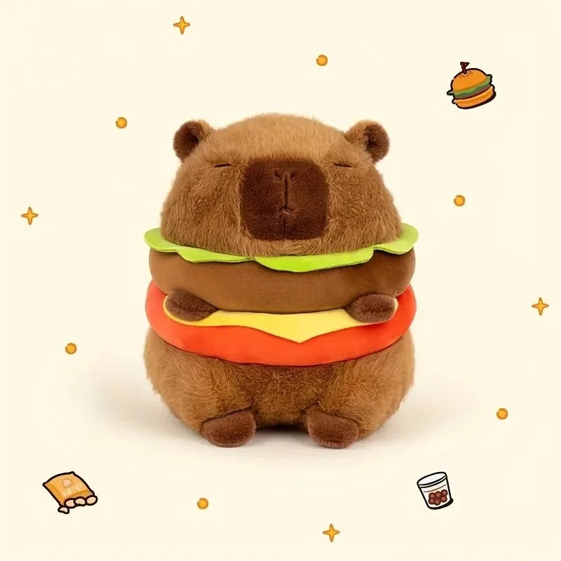 23cm Capybara Plush Toy – Cute Simulation Stuffed Animal for Kids & Gifts - Image 3