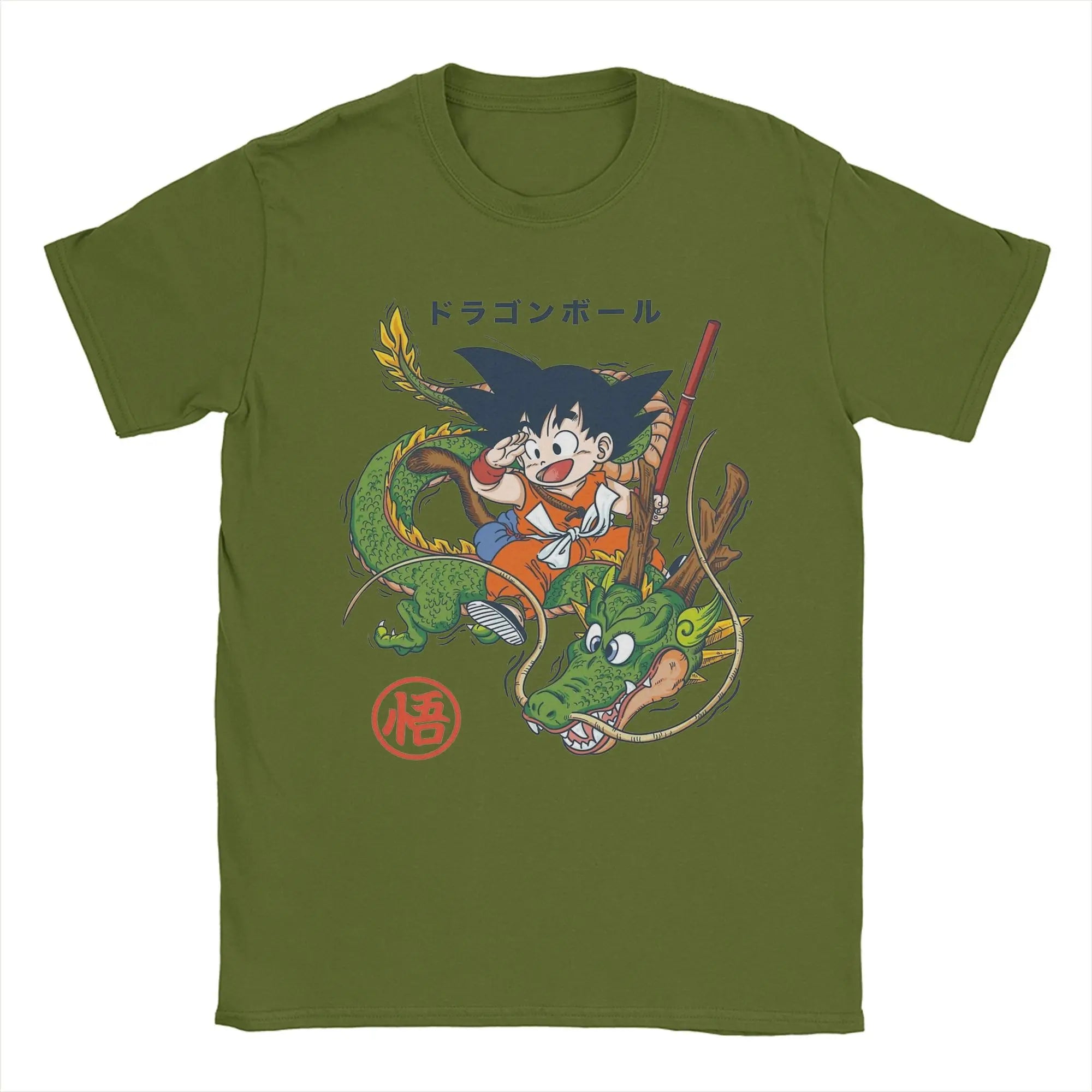 Dragon Ball Goku & Shenron T-Shirts – DBZ Cotton Crew Neck Tees for Men & Women - Image 14