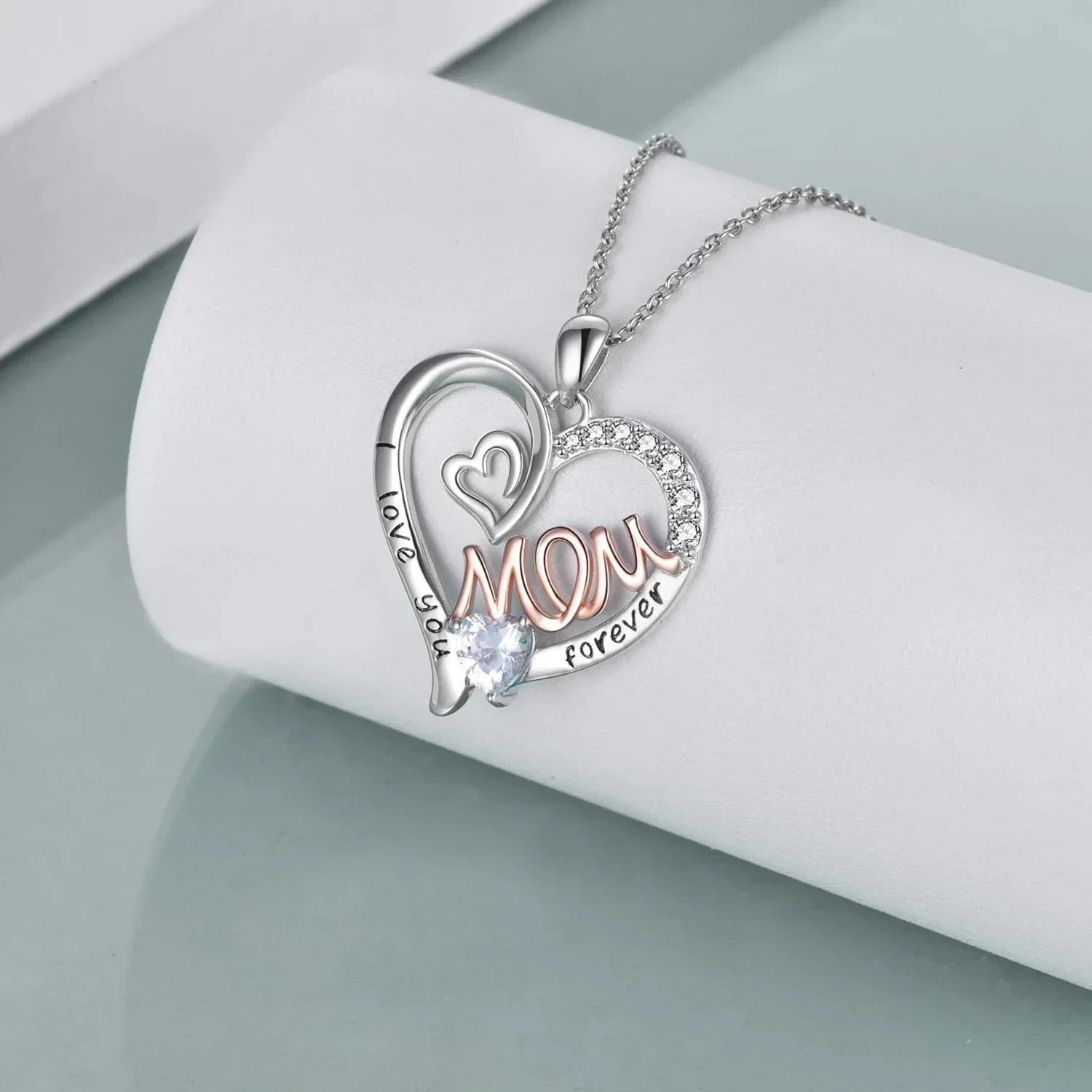 Trendy Hollow Heart Necklace – Unisex Love Pendant for BFF, Family & Party Gifts - Image 3