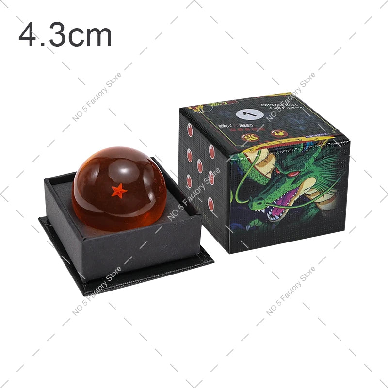 Dragon Ball Z Crystal Ball Set – 1 to 7 Star Shenron Wish Balls Anime Collectible Props - Image 23