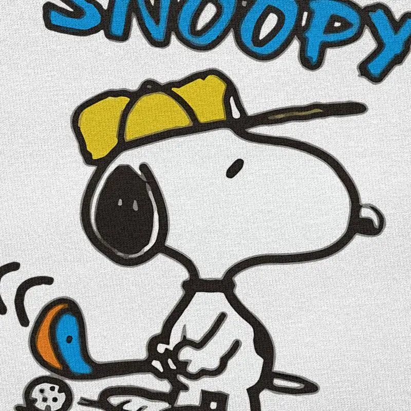 Snoopy Golf T-Shirt – Men’s Short Sleeve Urban Graphic Tee - Image 4