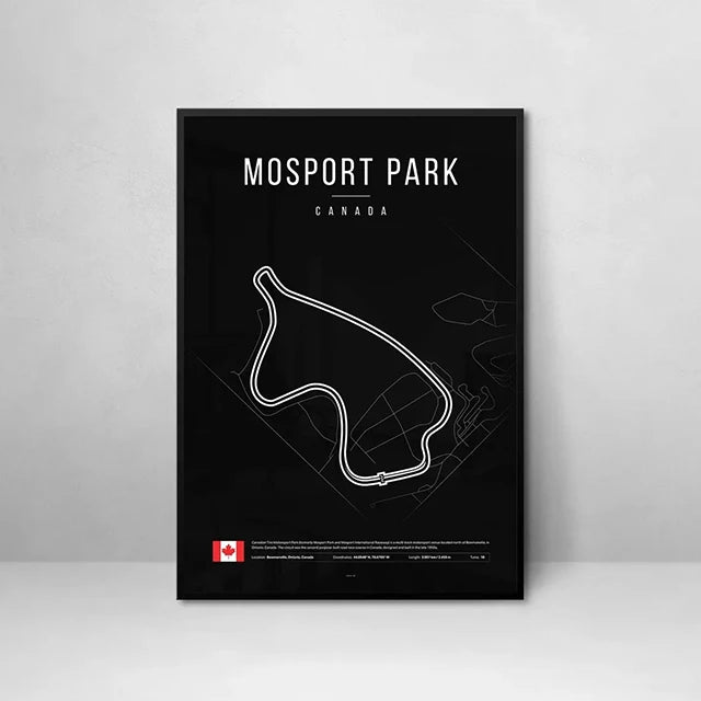 ROSHK F1 World Race Track Canvas Print – Modern Wall Art Poster for Racing Fans - Image 43