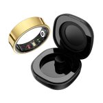 R09 Smart Ring – Health Monitoring Smart Wearable with Charging Case for Men & Women
