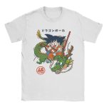 Dragon Ball Goku & Shenron T-Shirts – DBZ Cotton Crew Neck Tees for Men & Women