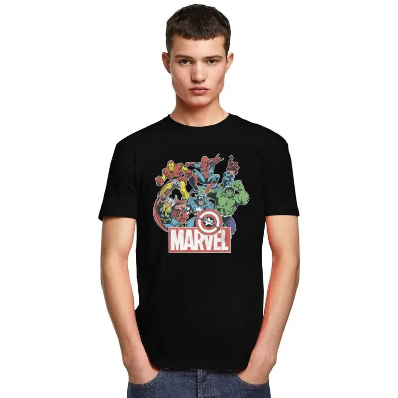 Hulk Classic Avengers T-Shirt – 100% Cotton Short Sleeve Tee for Men - Image 5