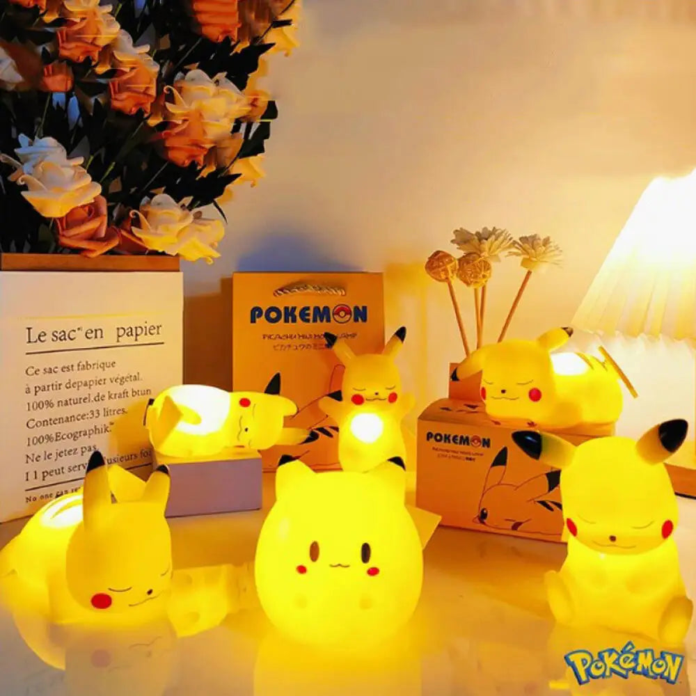 Pokémon Pikachu Sleeping Night Light – Cute Cartoon Atmosphere Lamp & Ornament Gift - Image 3