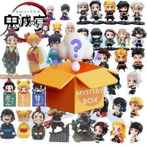 Demon Slayer Mystery Handicraft Blind Box – Cute Anime Figures & Collector’s Surprise Gift