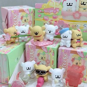 Maltese Joyful Spring Series Blind Box – Sakura Puppy Mystery Doll Collectible Toy