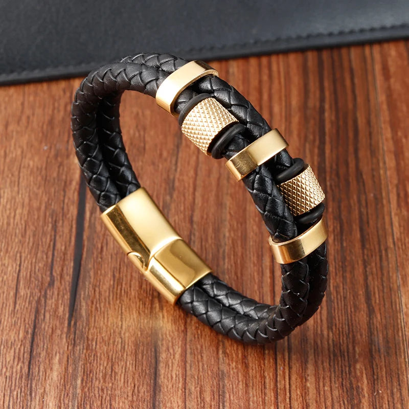 Charm Braid Rope Bracelet for Men - Image 2