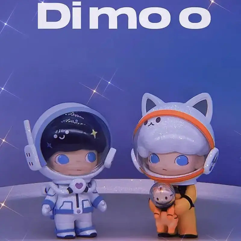DIMOO Space Travel Binary Action Figure – Mystery Box Anime Figurine for Home Décor & Gifts - Image 5