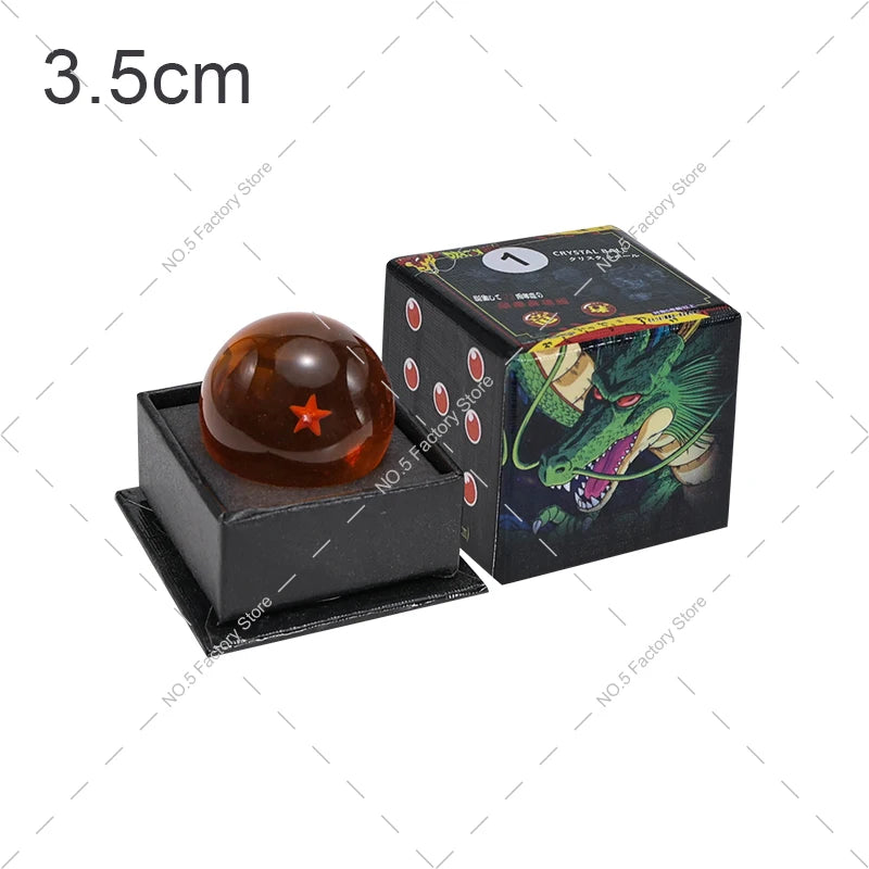 Dragon Ball Z Crystal Ball Set – 1 to 7 Star Shenron Wish Balls Anime Collectible Props - Image 24