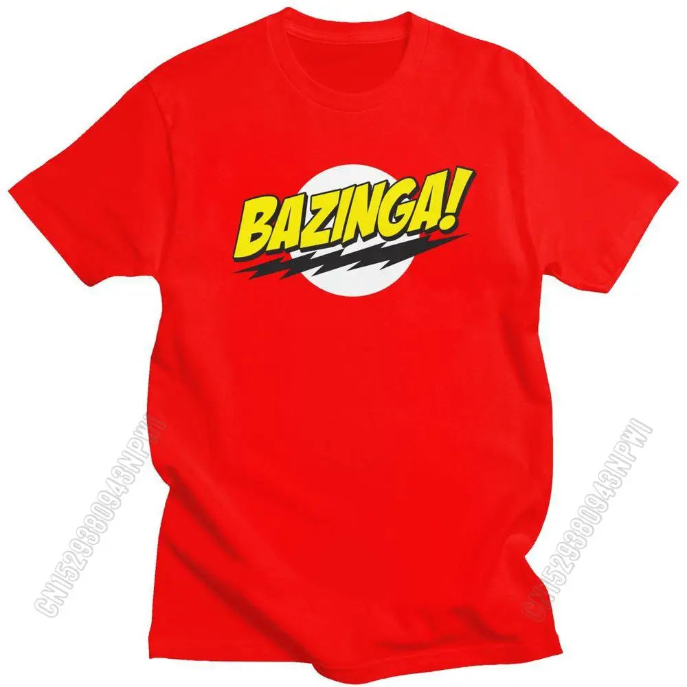 The Big Bang Theory "Bazinga!" T-Shirt – 100% Cotton Tee for Men - Image 2