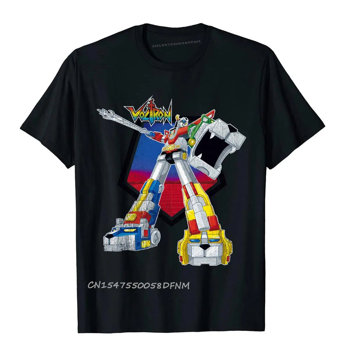Europe Legendary Voltron Blazing Sword T-Shirt – Funny Cotton Tee for Men