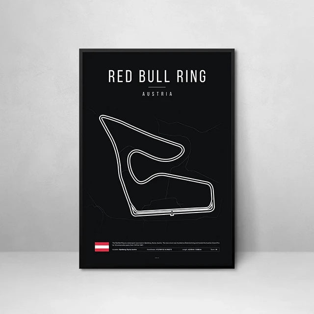 ROSHK F1 World Race Track Canvas Print – Modern Wall Art Poster for Racing Fans - Image 11