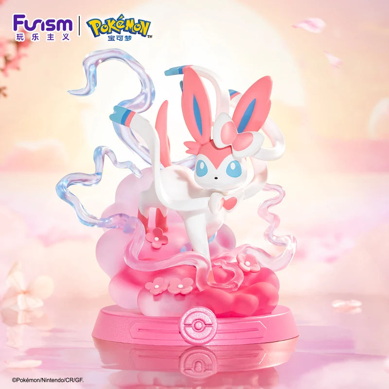 Anime Pokémon Funism Original Adventure Eevee Family Suit Blind Box – Jolteon & Sylveon Action Figure Collection - Image 3