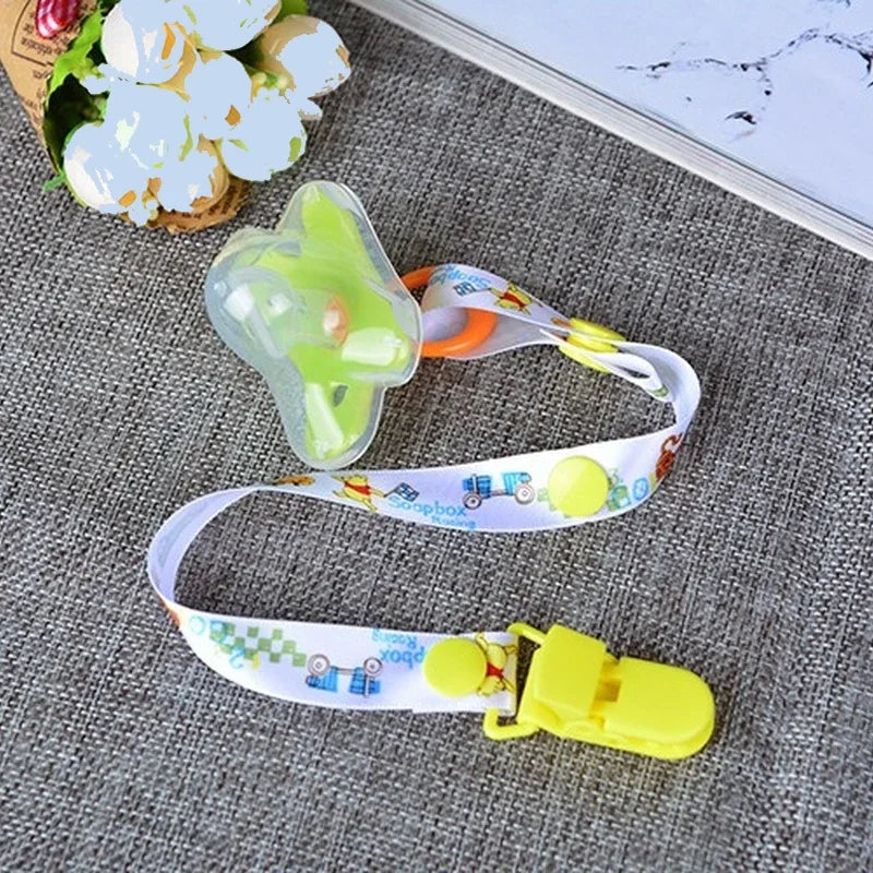 Disney Mickey Cartoon Baby Pacifier Clip – Soft & Comfortable Soothing Chain for Infants - Image 2