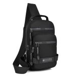 Men's Large Capacity Chest Bag – Lightweight Nylon Crossbody Shoulder Backpack for Travel