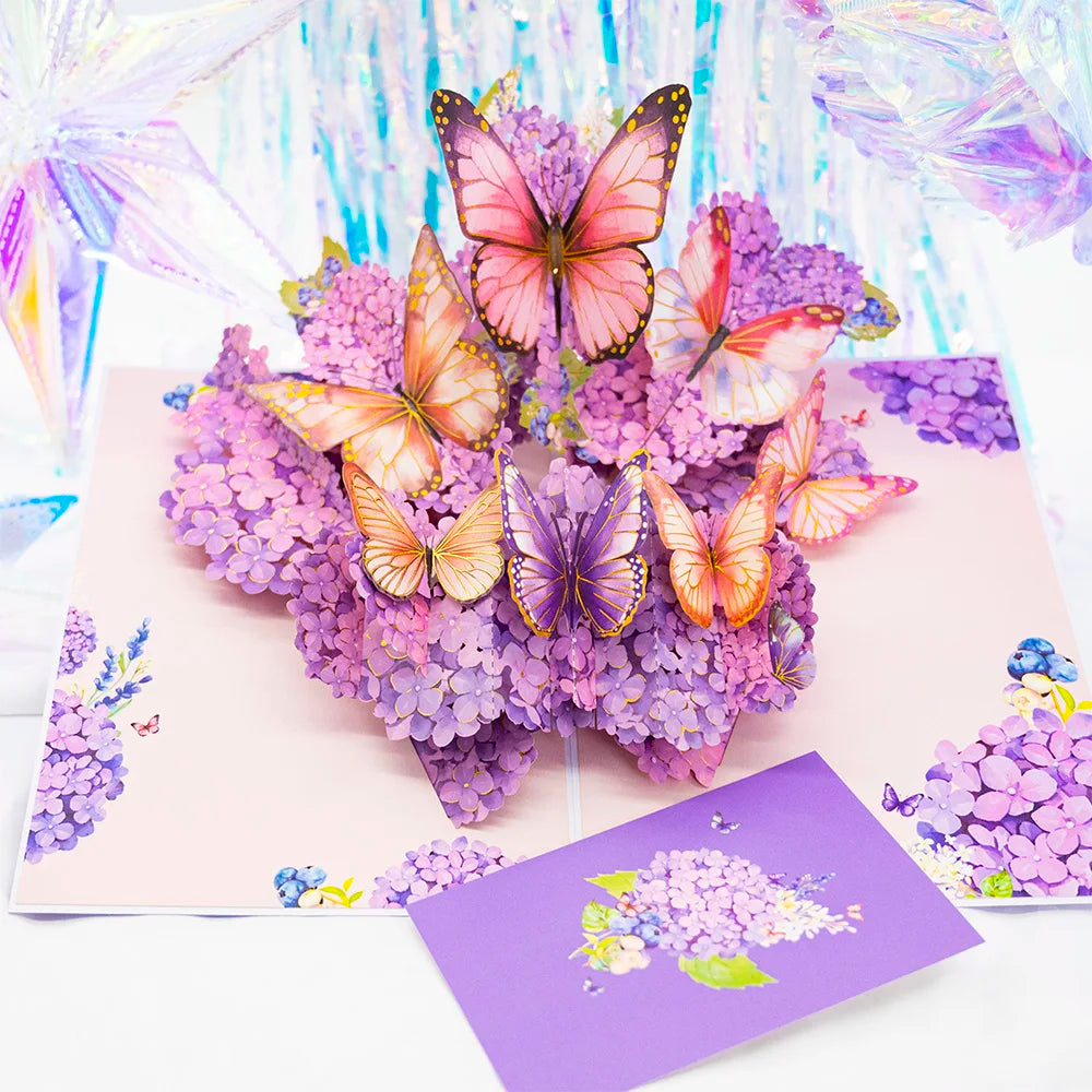 3D Pop-Up Flower Greeting Cards – Handmade Cards for All Occasions - Image 4