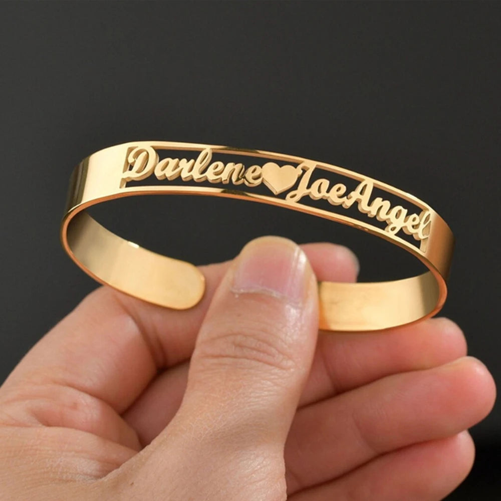 DHQH Customized Couple Name Bracelet – Personalized Handmade Gift for Her - Image 8
