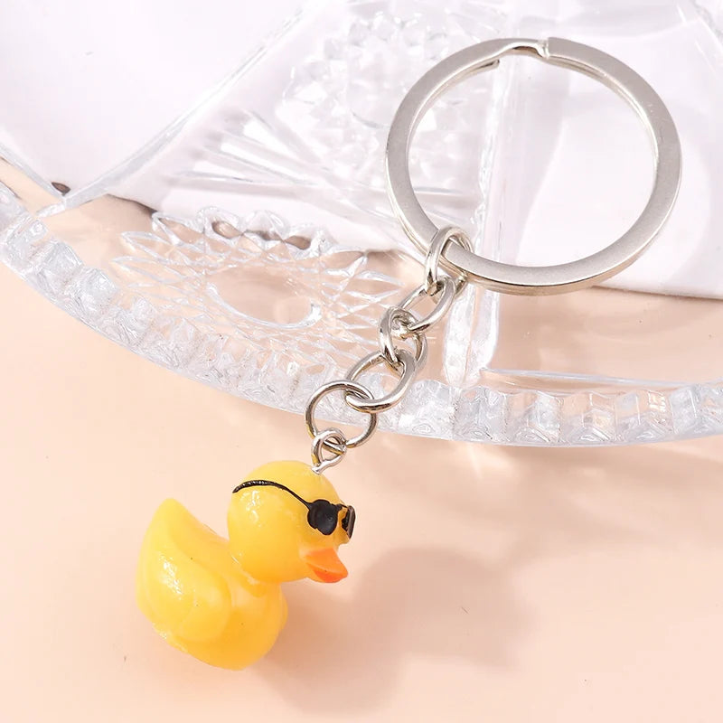 Cute 3D Dazzling Bear Keychain – Sparkling Animal Pendant for Car Keys & Handbags - Image 14