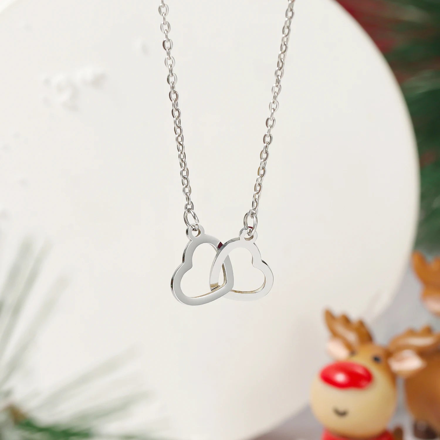 ETERNAL ROSE Jewelry Box – Personalized Heart Pendant Name Necklace for Women - Image 4