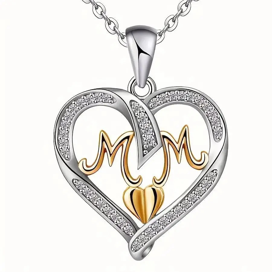 Trendy Hollow Heart Necklace – Unisex Love Pendant for BFF, Family & Party Gifts - Image 11